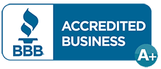 We are a proud A+ BBB Accredited company